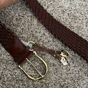 Michael Kors Weaved leather Belt